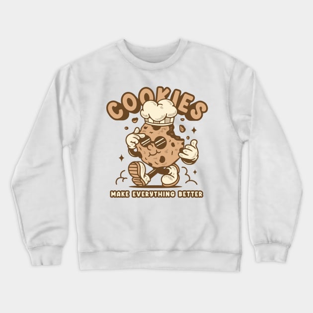 Cookies make every better Crewneck Sweatshirt by Bhan Studio